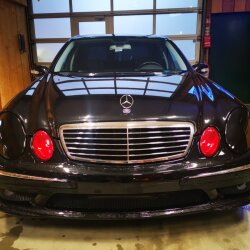 Scheinwerfercover passend für Mercedes Benz W211 CLS