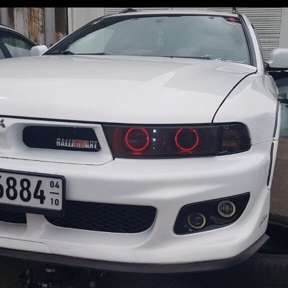 Scheinwerfercover passend für Mitsubishi Galant EA0