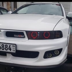 Scheinwerfercover passend für Mitsubishi Galant EA0