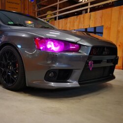 Scheinwerfercover passend für Mitsubishi Lancer