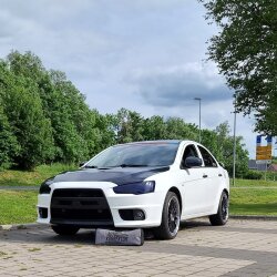 Scheinwerfercover passend für Mitsubishi Lancer