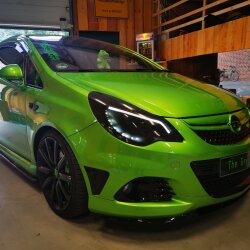Scheinwerfercover passend für Opel Corsa D