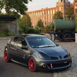 Scheinwerfercover passend für Renault Clio 3 RS Phase 1