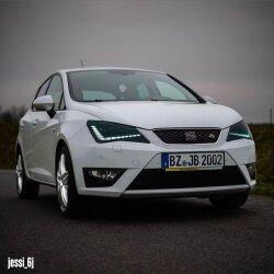 Scheinwerfercover passend für Seat Ibiza Typ 6J