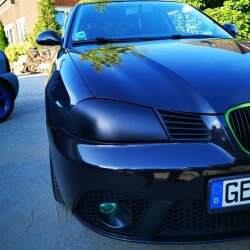 Scheinwerfercover passend für Seat Ibiza 6L