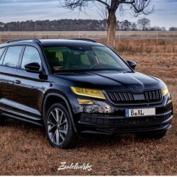 Scheinwerfercover passend für Skoda Kodiaq