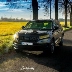 Scheinwerfercover passend für Skoda Kodiaq