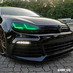 Scheinwerfercover passend für VW Golf 6 MK6 / VI
