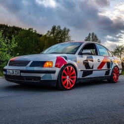 VW Passat B5 3B Headlight Covers