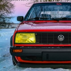 VW Jetta MK2 Headlight Covers