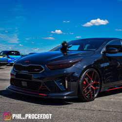 Scheinwerfercover passend für Kia ProCeed / Ceed sw