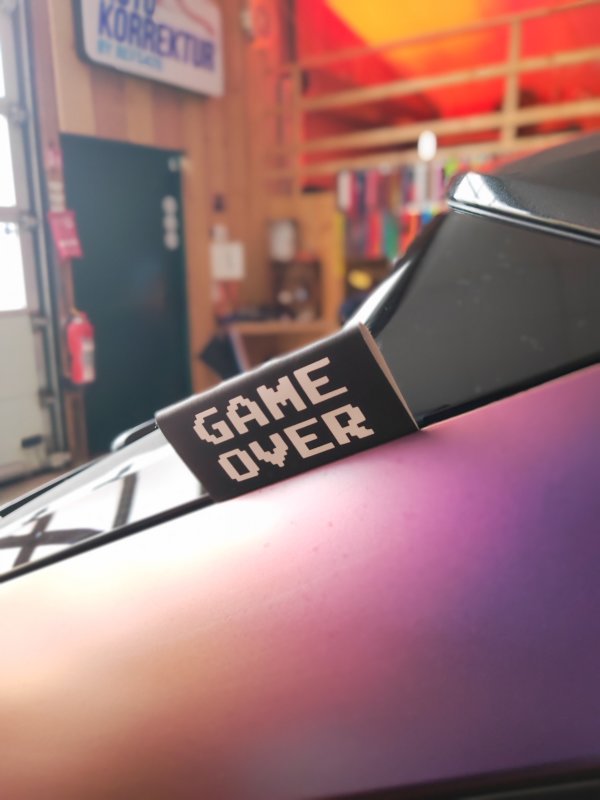 GAME OVER  Carflag