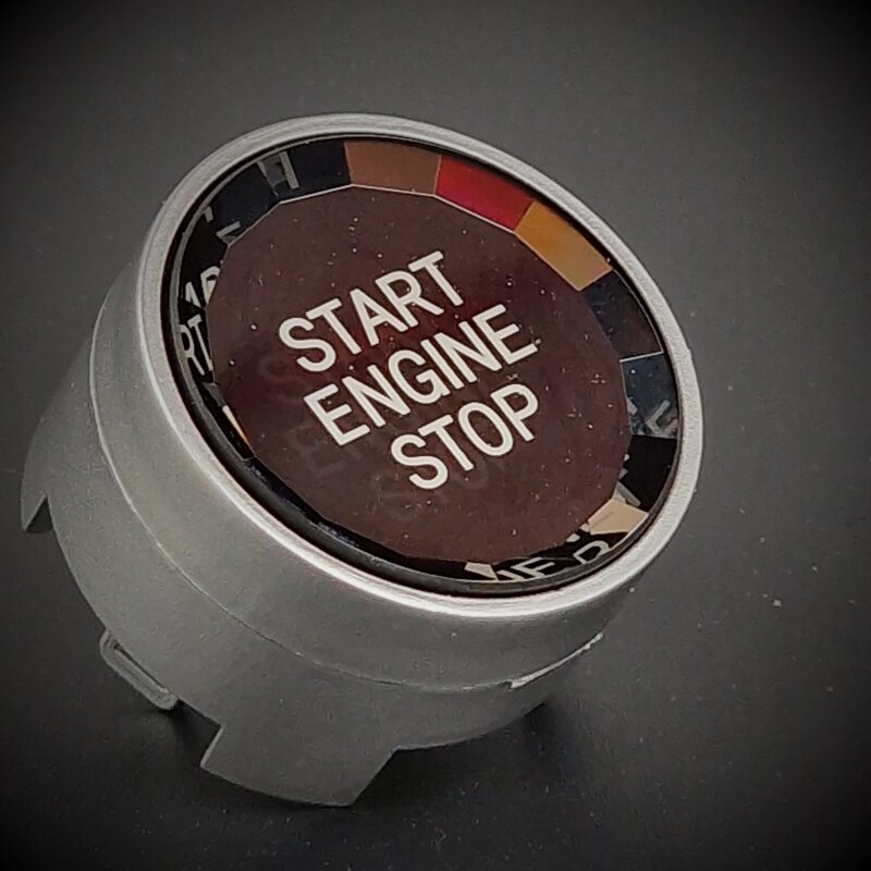 Start/Stop Knopf passend für BMW X5 F15 G05 X6 F16 Rot Ohne Start-Stop-Funktion