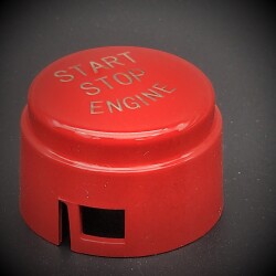 Start/Stop Knopf passend für BMW X5 F15 G05 X6 F16 Rot Ohne Start-Stop-Funktion