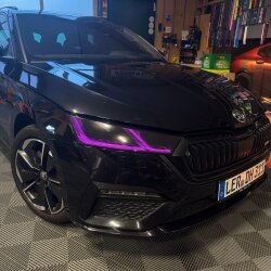 Scheinwerfercover passend für Skoda Octavia IV NX